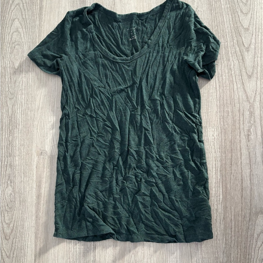 Emerald green short sleeve